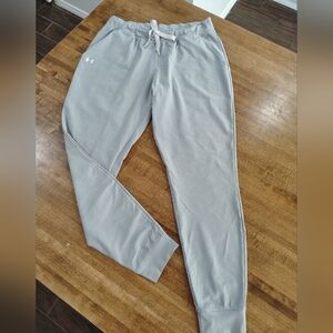Under Armour Vanish Light Gray Jogger Sweatpants - Drawstring Waist